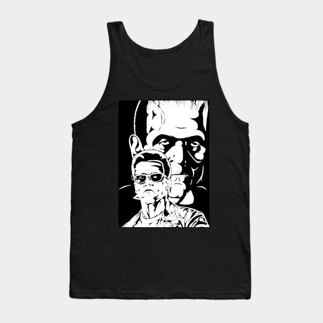 Frankenstein Terminator Tank Top by buddysbane